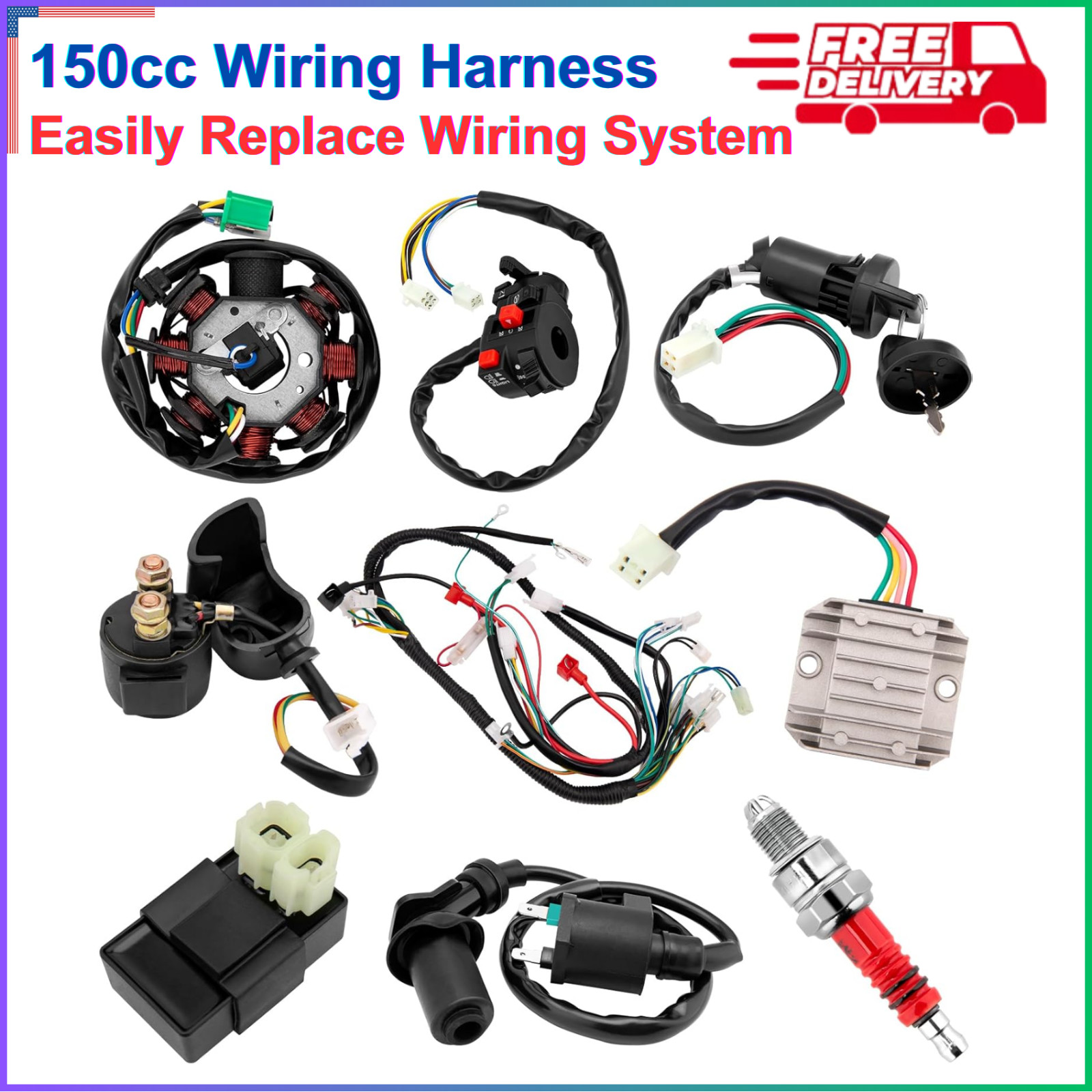 Universal Total Wiring Harness Kit