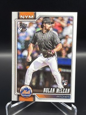 2026 Topps Series 1 - Nolan McLean #214 (RC)