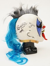 Máscara de Payaso Psico Firmada Joker Lucha Libre Certificado de Autenticidad Bas AAA WWE GCW Lucha Libre Auto 82
