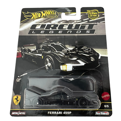 Custom Hot Wheels Ferrari 499P Blackout | Fan-Made Chase-Style | Real Riders