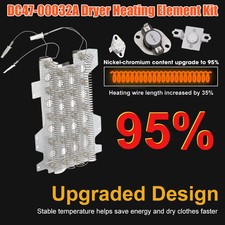 DC47-00032A Replacement DC93-00154a DC96-00887a for Samsung Heater Element Dryer