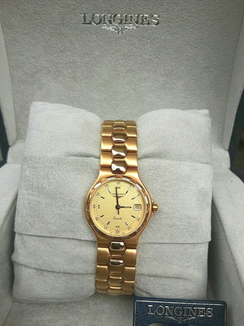 Longines: Quartz Conquest Watch Unisex 24.5mm Wrist 18cm Case Box Included image 2