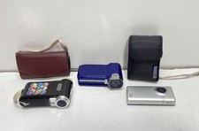 Assorted Pocket Camcorder Lot of 5 Untested 