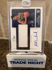 2022 Panini One & One Andrew Nembhard RPA Auto Patch /99 RC – Panini Factory Sea