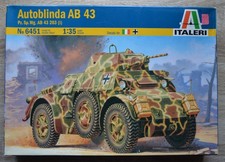 Italeri 6451 1/35 Autoblinda Ab43 Armored Car