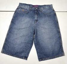Mens Y2K Rocawear Denim Shorts Baggy Size 36
