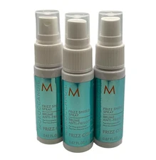 3X Moroccanoil Frizz Shield Spray 0.67oz/20 ml Each Travel Size