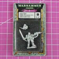 Warhammer 40K Cadian Kasrkin Sergeant NIB Metal - Rare & OOP - Stormtroopers