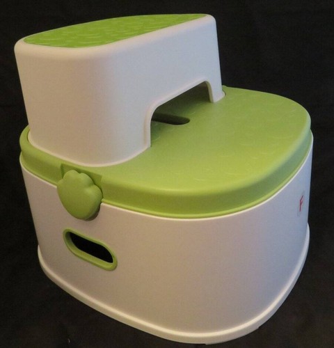 NEU 3-in-1 TÖPFCHENTRAINING TOILETTENSITZ Kleinkind Tritthocker Set grün Junge Mädchen - Bild 2 von 5