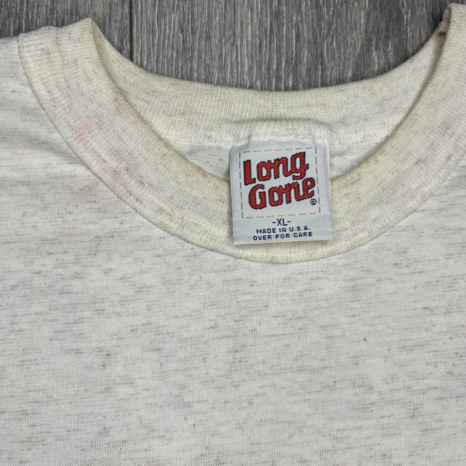 Camisa De Colección New York Rangers Para Hombres XL Crema NHL Hockey Stanley Cup 1972 Años 90 Foto 4 de 4