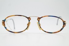 Vintage Glasses Rodenstock R7137 C Multicolor Gold Oval Frame Eyeglasses