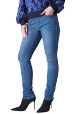 DG2 by Diane Gilman Women's Denim Comfort Waist Jegging Midtone