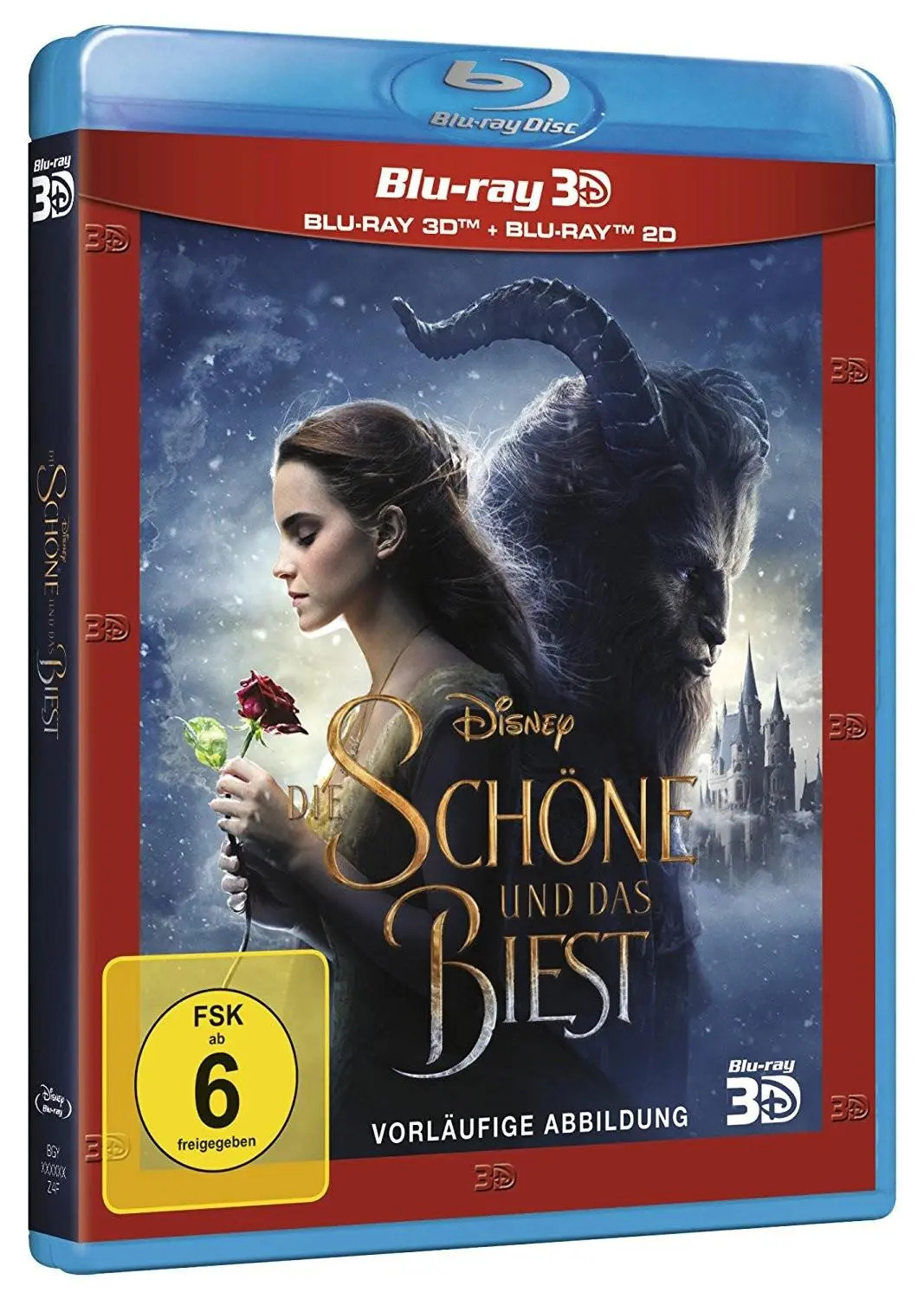 5 x Blu-Ray 3D + 2D - Disney - Die Schöne und das Biest The Jungle Book Aladdin - Bild 3