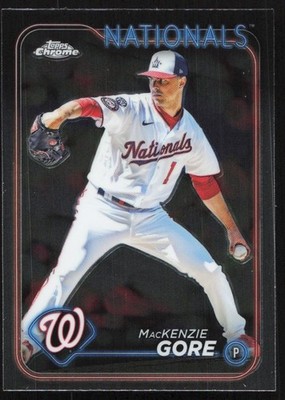 2024 Topps Chrome Base MacKenzie Gore Washington Nationals #94