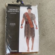 NIP Caveman Cave Dweller Adult XL Men  s Halloween Costume