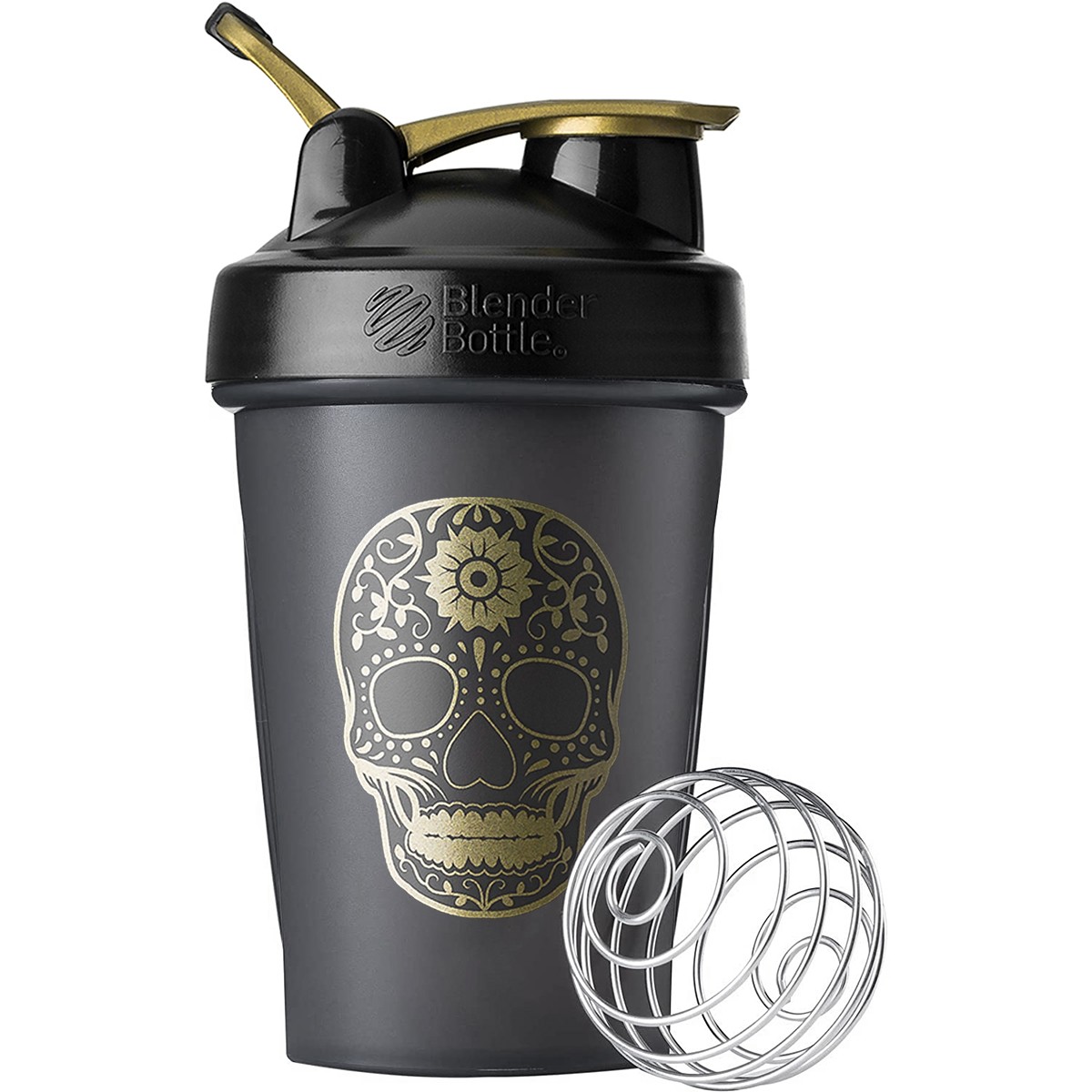 Blender Bottle Classic 20 oz. SpoutGuard Shaker with Loop Top - Deadlift