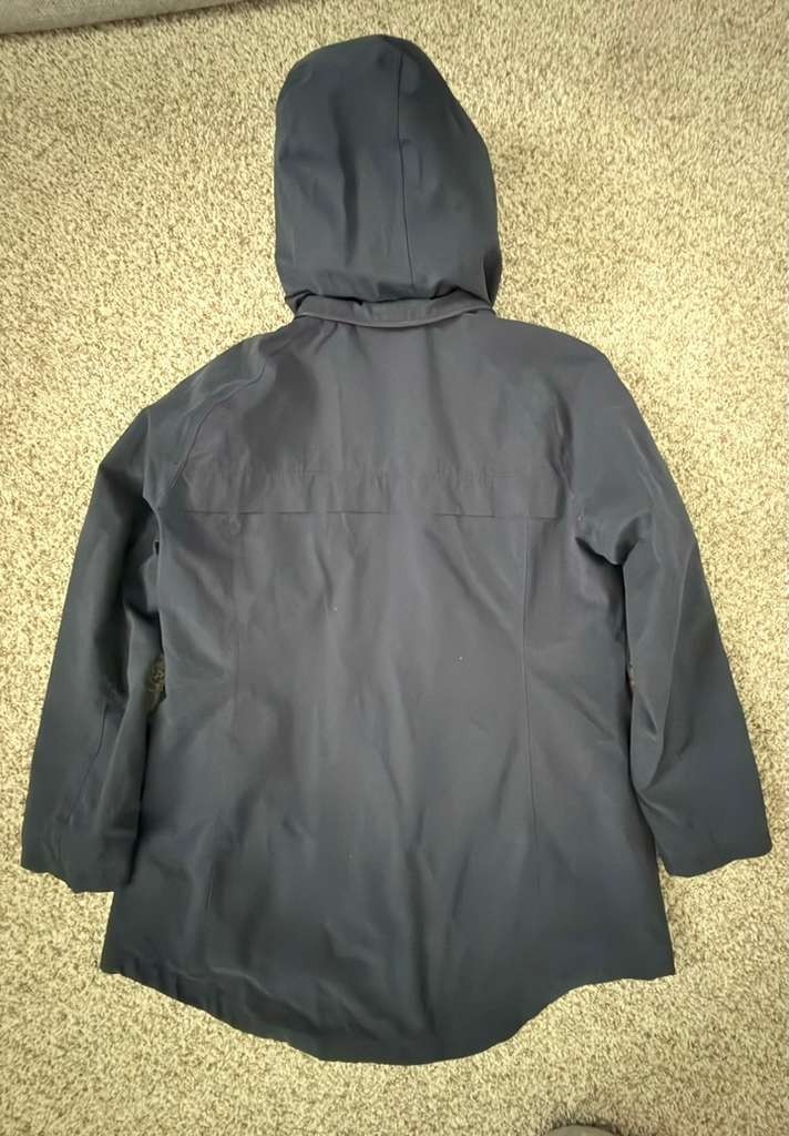 Pendleton Waterproof Rain Jacket - Navy Blue w/ P… - image 3