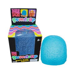 Nee Doh Gumdrop Super Solid Squish Needoh Gum Drop Blue