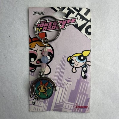 Vintage 2000 Powerpuff Girls Keychain - Starline - New with Box