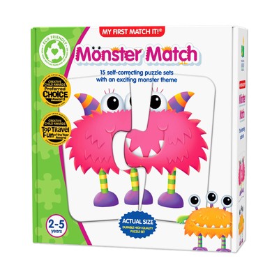 New - The Learning Journey My First Match It! - Monster Match - Ages 2-5