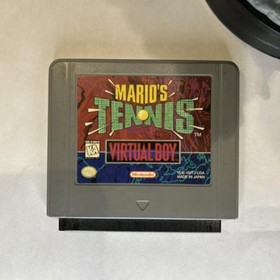 Mario's Tennis (Nintendo Virtual Boy NVB, 1995) *Cart Only* Authentic Tested!