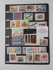 POLOGNE  Lot de 72 Timbres Neufs**  entre 1980 et 1999_ cote: 63€