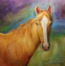 Horse Oil Painting 