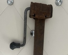 🔴 CRIC Crick auto sollevatore manuale per cambio ruote auto d'epoca  VINTAGE B