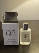 Giorgio Armani Acqua Di Gio Eau De Toilette 5 ml .16 oz Travel Size Dabber NIB