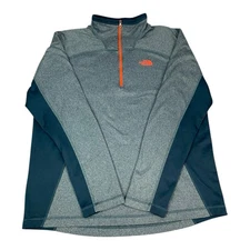 The North Face Essential ¼ Zip Pullover (CP4A) BLUE - Men’s Size Large