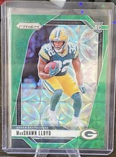 2024 PANINI PRIZM GREEN SCOPE MARSHAWN LLOYD 63/75 RC SP Color Match