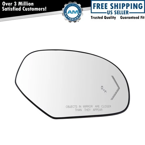 Mirror Glass Heated Arrow Signal Blind Spot Detection Passenger Right RH for GM