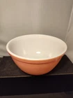 Pyrex Flamingo 1.5 Qt. Pink #402 Mixing Bowl 1950s Some Small Surface Scratches