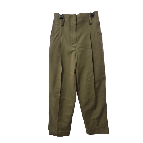 3.1 Phillip Lim Olive Green Wool Tailored Pants Women’s Size 0 Designer Trouser