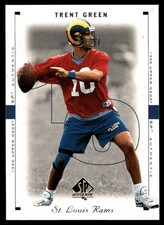 Trent Green 1999 SP Authentic #71 Rams NFL READ FREE SHIPPING AutographDen