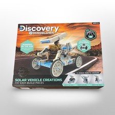 Discovery Mindblown Solar Vehicle Creations STEM Science Kit 197 Pieces Ages 8 