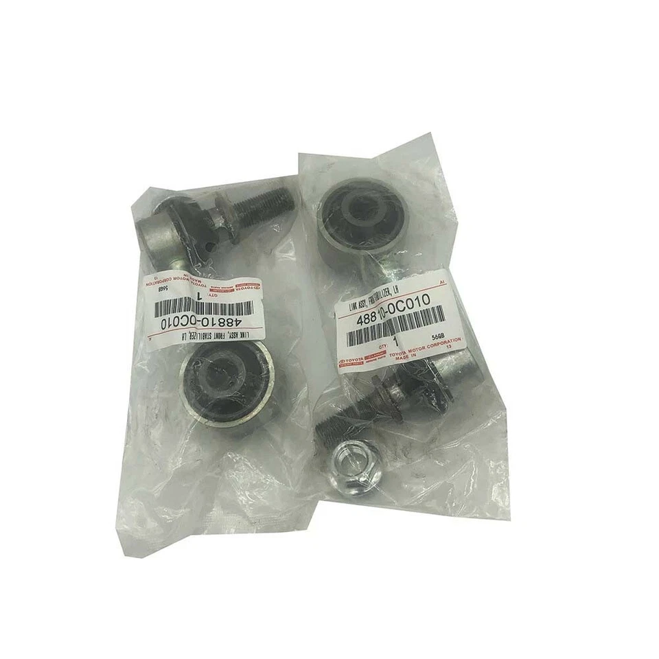 LINKS DE BARRA ESTABILIZADORA FRONTAL FABRICANTE DE EQUIPAMENTO ORIGINAL Para TOYOTA 08-22 SEQUOIA - 07-21 TUNDRA NOVO - Imagem 3 de 4