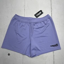 Capelli Sport Shorts Womens Medium Lavender CS II Goalkeeper Soccer Athletic