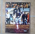 Paul Krause Signed 8X10 PSA/DNA Color Photo NFL Record 81 Interceptions HOF
