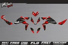 Graphics Kit for Ducati Hypermotard 950 2019 2020 2021 2022 2023 2024 Decals