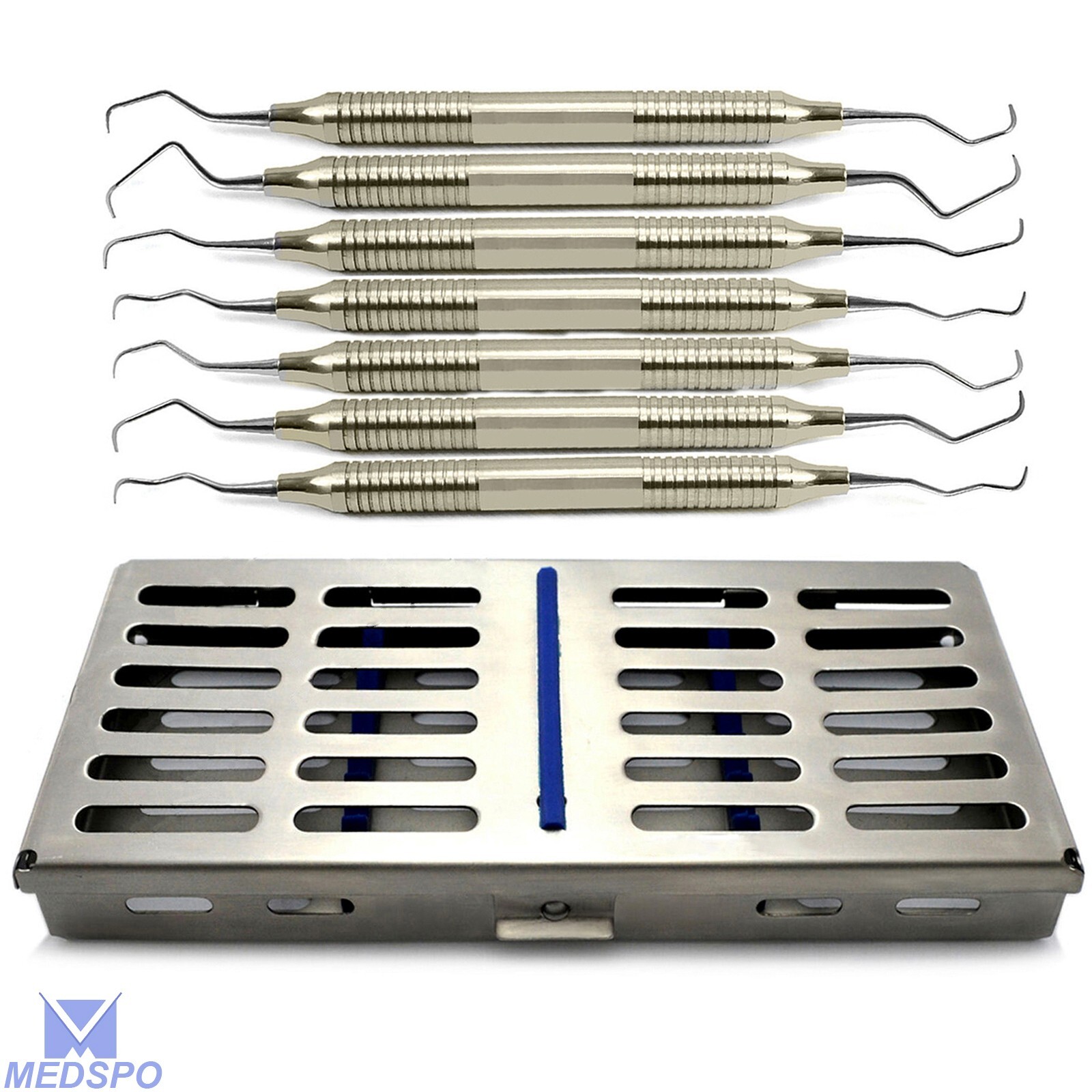 Curetas Dentales Gracey 7/8, Instrumento Dental De Dentista De Doble Extremo Con - Foto 7