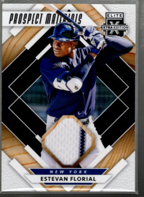 B4920- 2020 Elite Extra Edition Prospect Materialien #26 Estevan Florial - Nm-Mt