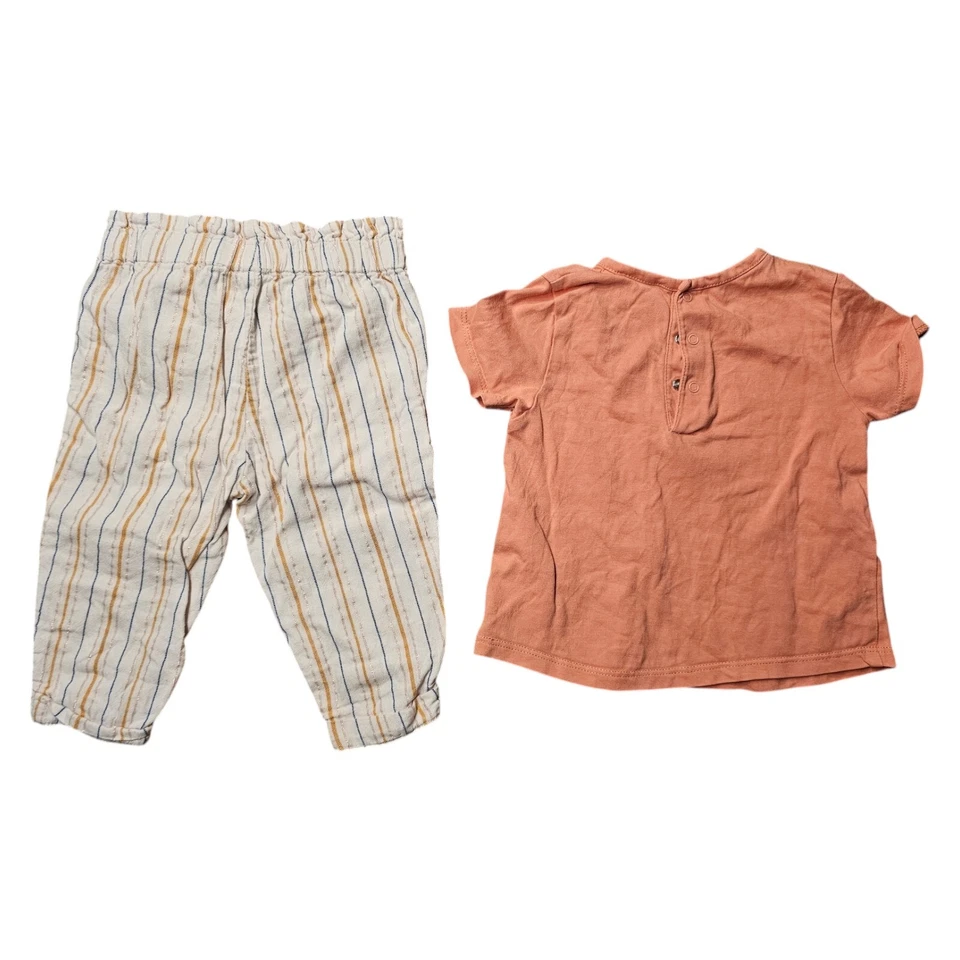 Set Designer Per Bambini Dolce Pantaloni Maglietta Taglia 6M 68 Catimini - Immagine 3 di 3