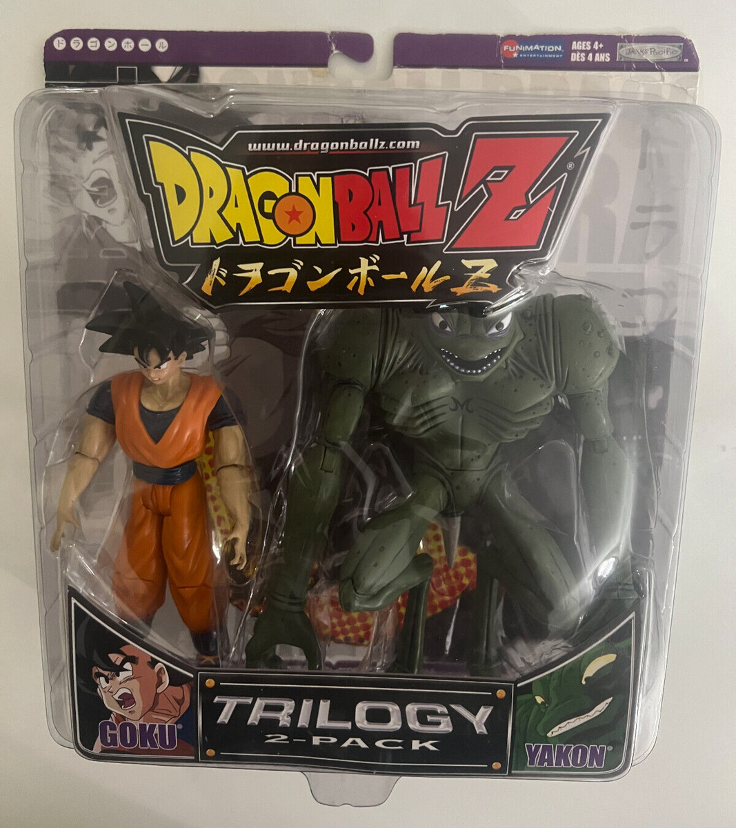 Dragon Ball Z Trilogy 2-Pack Goku & Yakon Funimation