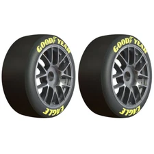 NEW Pro-Line 1/7 Goodyear NASCAR Cup F/R MTD 17mm Wheels (2) : Infraction