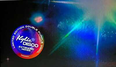 KYLIE MINOGUE * DISCO EXTENDED MIXES * LIMITED PURPLE 2x VINYL w