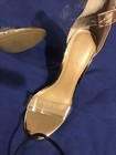 BAMBOO GOLD AND GLITTERS PARTY SHOES SANDALS HEELS SIZE 9 — photo 6