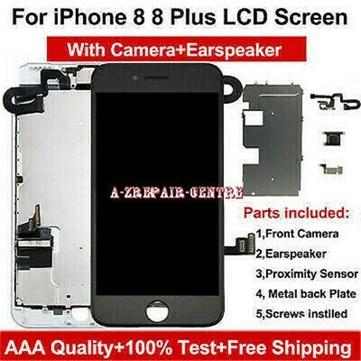 For iPhone 8/8 Plus Full LCD Touch Screen Display Digitizer Replace Parts+Camera