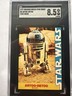 1977 Star Wars Wonder Bread Atoo-Detoo #8 SCG 8.5 freshly gr