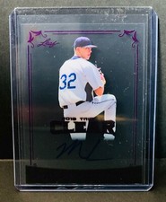 2018 Leaf Trinity Clear Acetate MATTHEW LIBERATORE Purple Foil Auto RC Cardinals